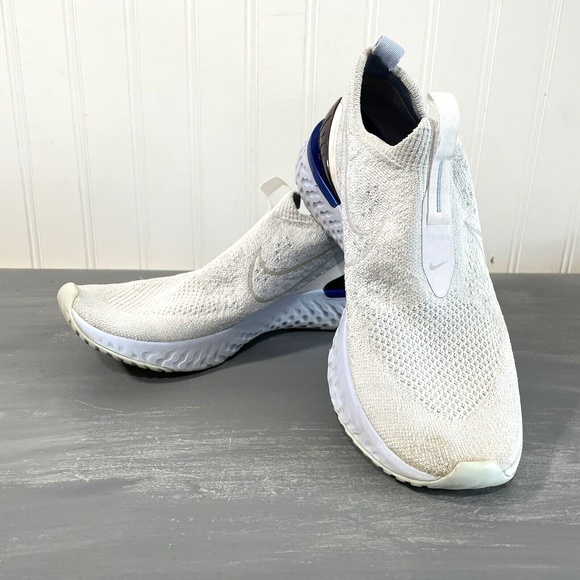 Nike Womens Size 9 Epic Phantom React BV0415-101 White Running Shoes Sneakers